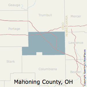 Mahoning County Map With Roads